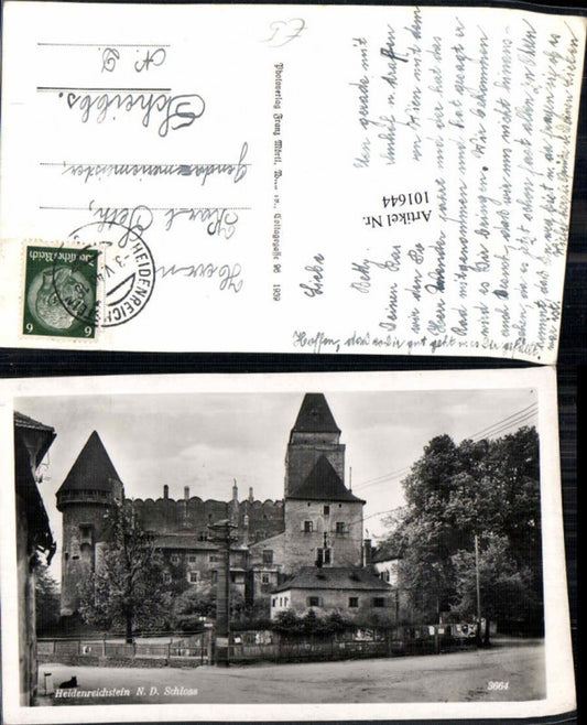 101644,Heidenreichstein Partie im Ort Strassenansicht