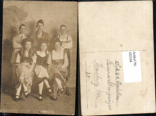 102104,FotoAK Eisenberg Moritzburg Fassnacht 1921 Fasching