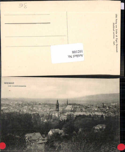 102108,Weimar vom Kasernenberg