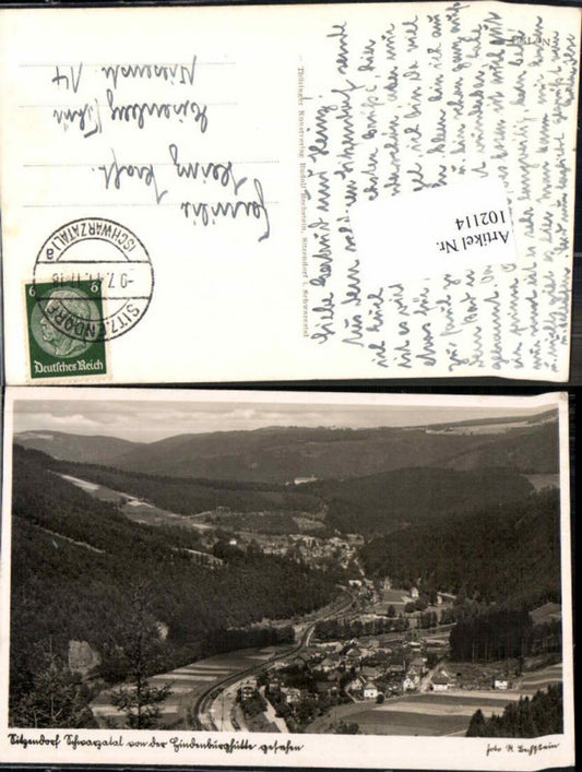 102114,Sitzendorf im Schwarzatal 1941