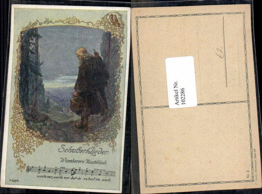 102286, Schubert Lieder Wanderers Nachtlied O. Elsner