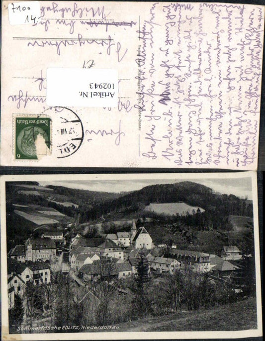 102943,Edlitz bei Reichenau 1940