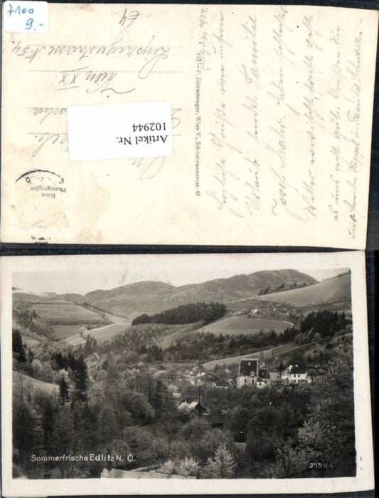 102944,Edlitz bei Reichenau 1930 Ortsrand