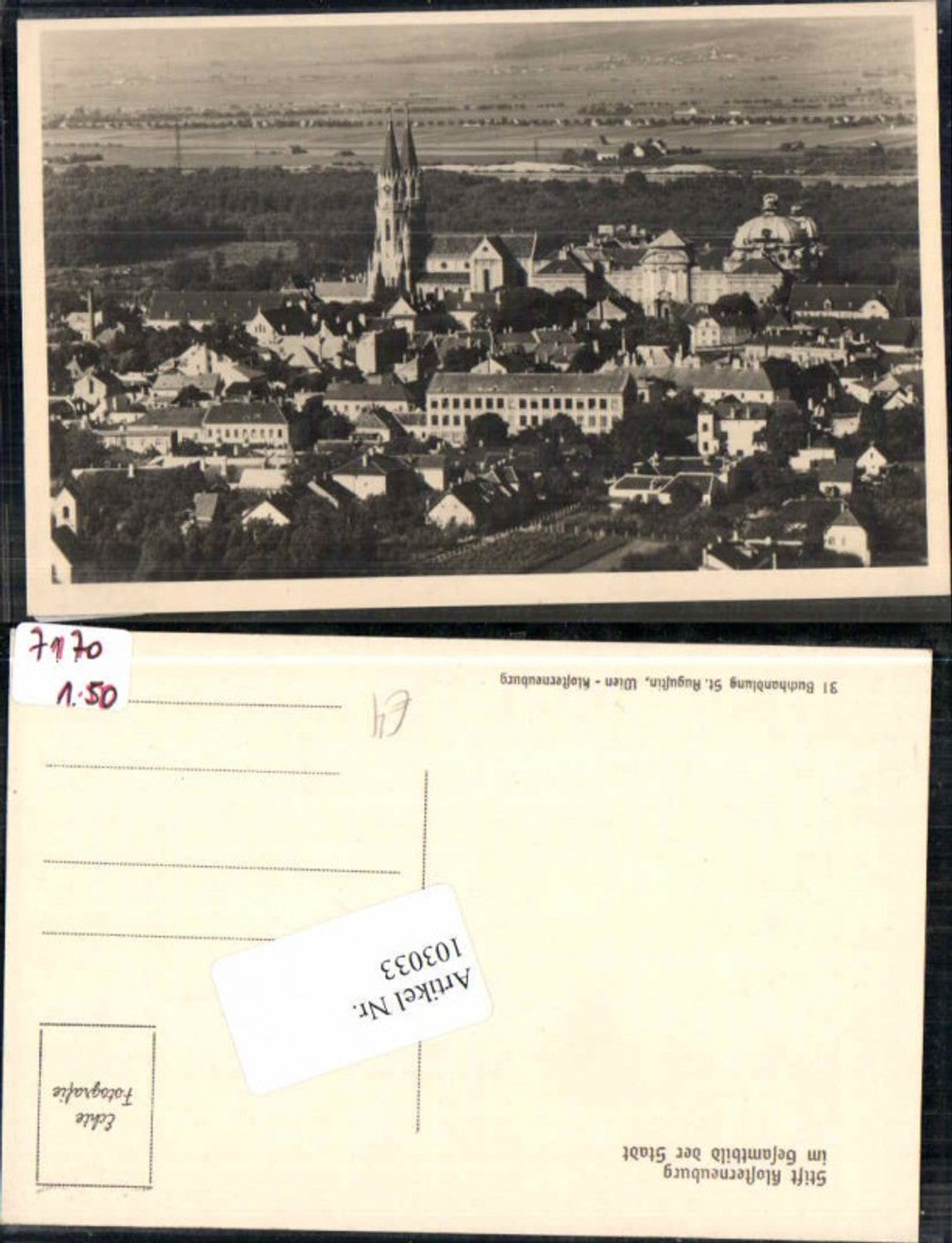 103033,Klosterneuburg b. Wien