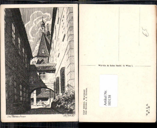 103138,Ulf Seidl Motiv aus Krems a.d. Donau