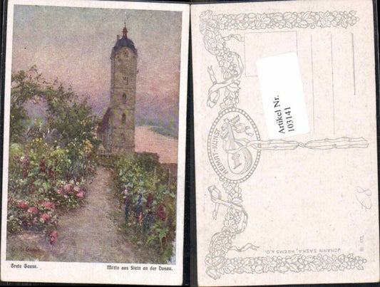 103141,Grete Gause Motiv aus Stein bei Krems a.d. Donau