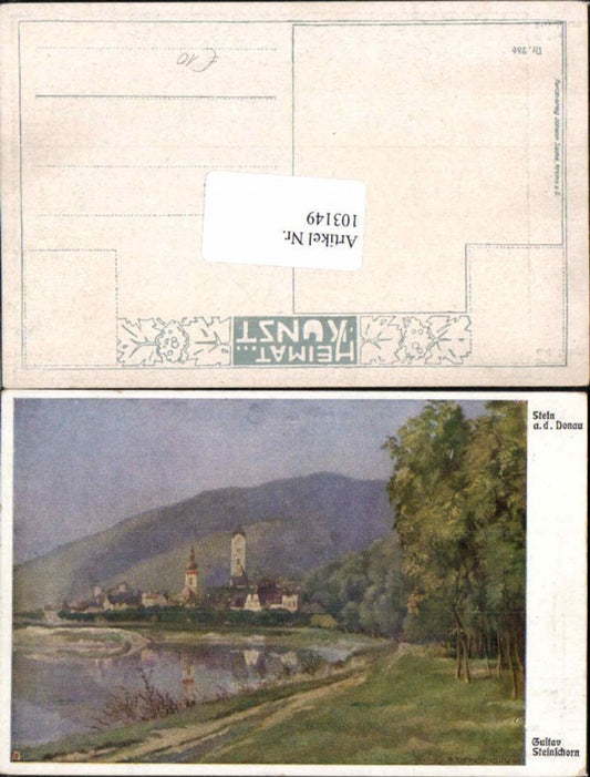 103149,Stein bei Krems a.d. Donau Gustav Steinschorn sign.
