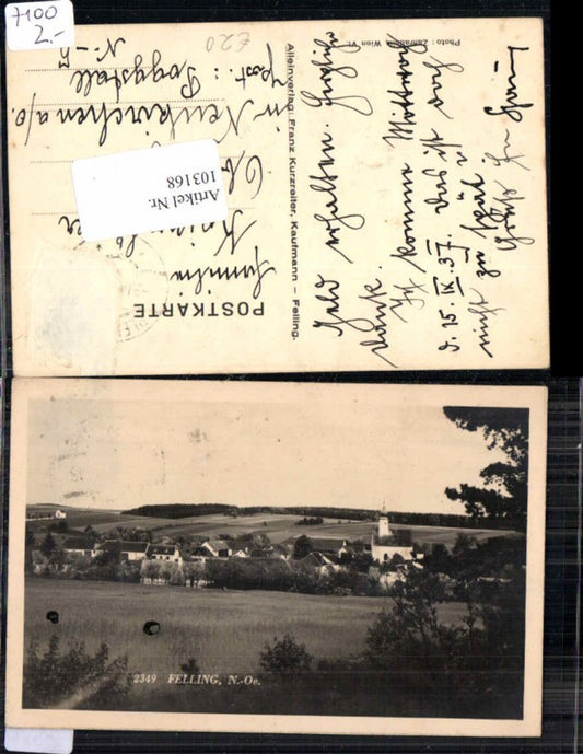 103168,Felling bei Gföhl ? Krems od. Hardegg