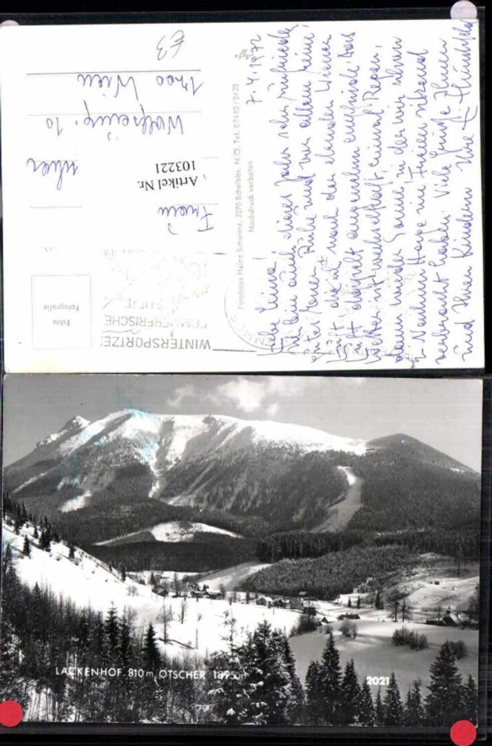 103221,Lackenhof am Ötscher