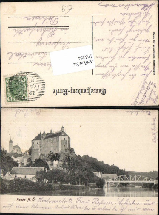 103354,Raabs a.d. Thaya 1905