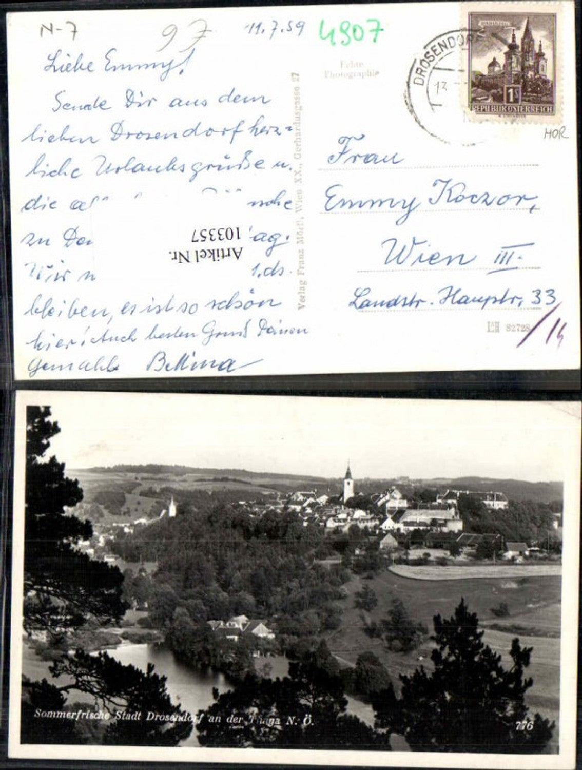 103357,Sommerfrische Drosendorf a.d. Thaya