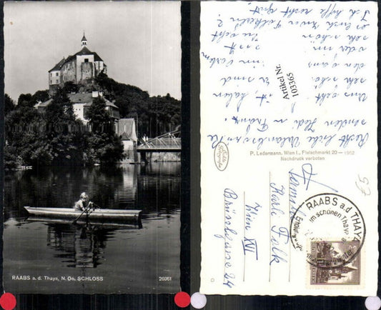 103365,Raabs a.d. Thaya Boot m. Schloss