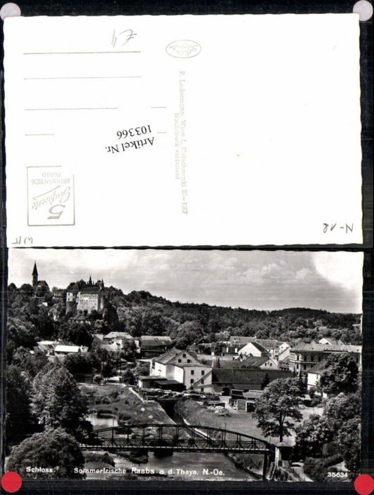 103366,Raabs a.d. Thaya Ortsansicht