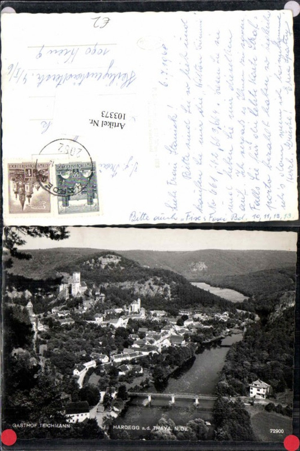 103373,Hardegg a.d. Thaya Gasthaus Teichmann