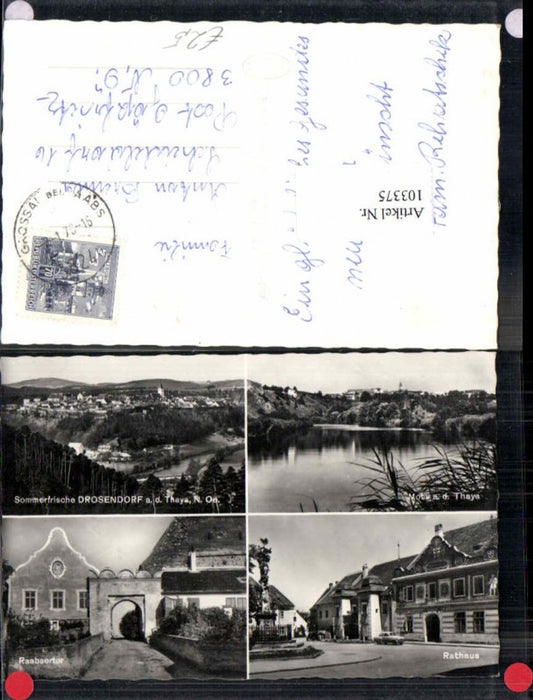 103375,Drosendorf a.d. Thaya Rathaus Raabsertor