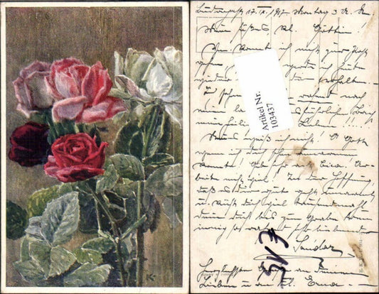 103437,Rudolf Konopa Rosen Blumen B.K.W.I 984-3
