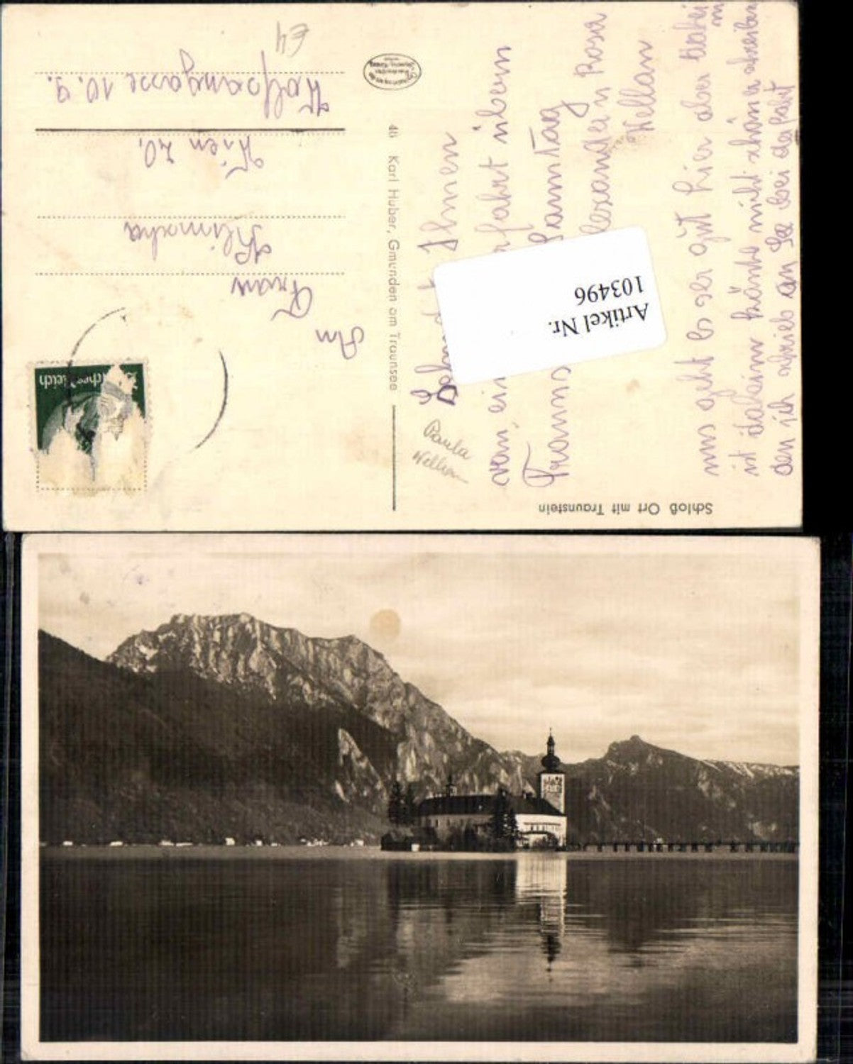 103496,Schloss Ort m. Traunstein Gmunden