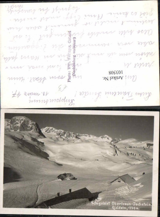 103508,Obertraun Dachstein Gjaidalm im Winter