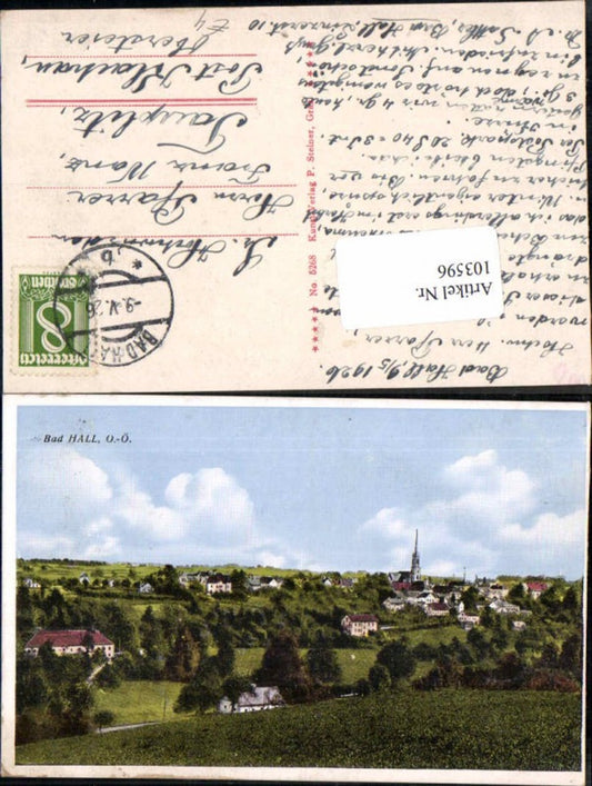 103596,Bad Hall bei Steyr Totale Ortsrand