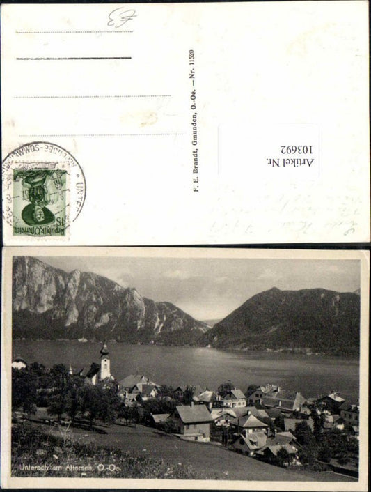 103692,Unterach am Attersee pub Brandt 11520