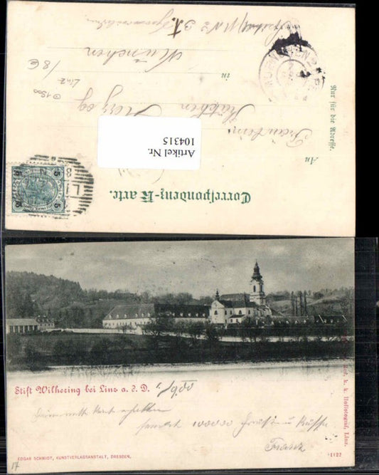 104315,Wilhering bei Linz a.d. Donau 1899