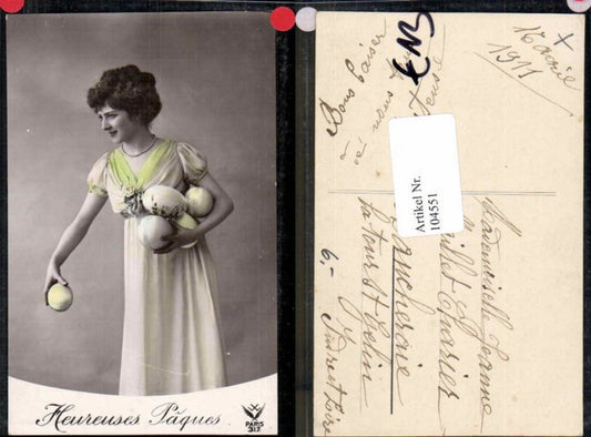104551,Ostern Ostereier Edwardian Girl Lady Fashion