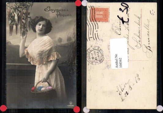 104562,Ostern Edwardian Girl Osterei Fashion Kleid RPH SBW