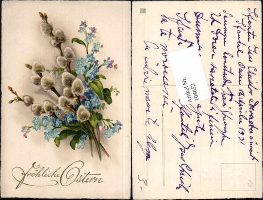 104652,Ostern Palmkätzchen Blumen