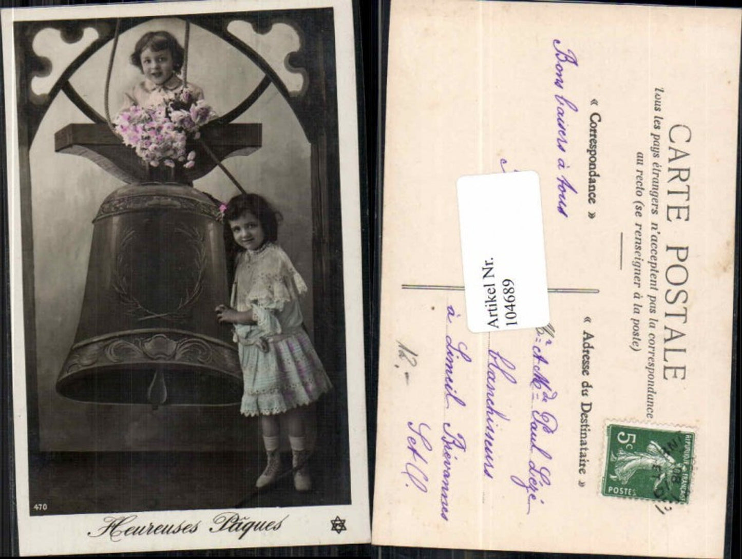 104689,Ostern Kinder Glocke Kleid Mode