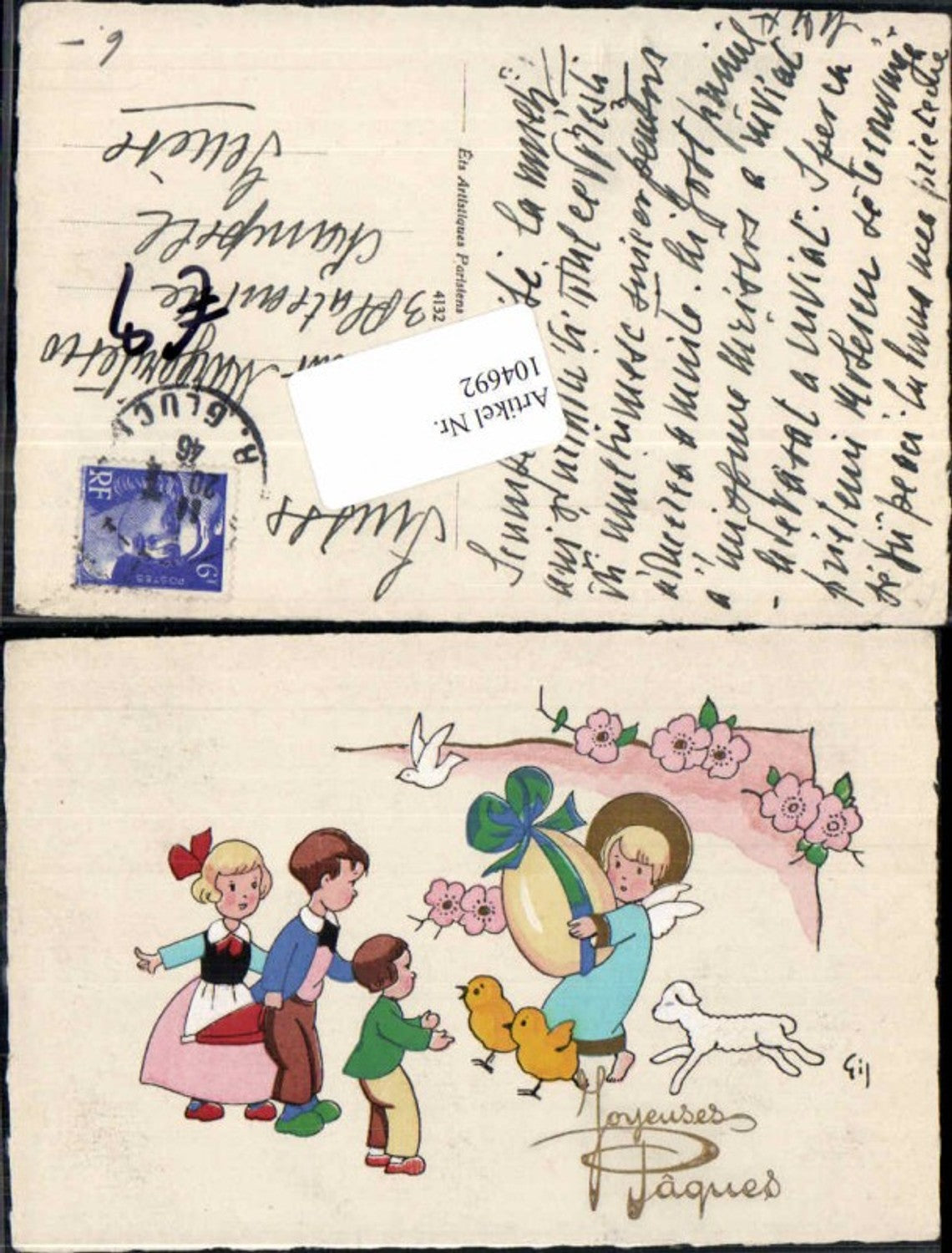 104692,Ostern Süsse Kinder Schaf Küken Kinder spielen