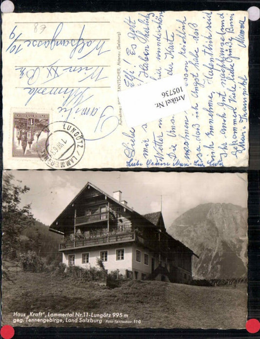 105736,Lammertal Lungötz Pension Kraft