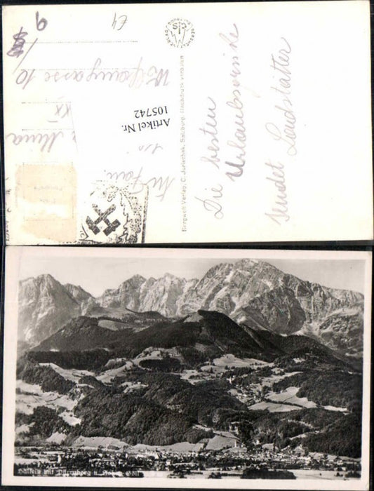 105742,Hallein Totale Dürrnberg 1950