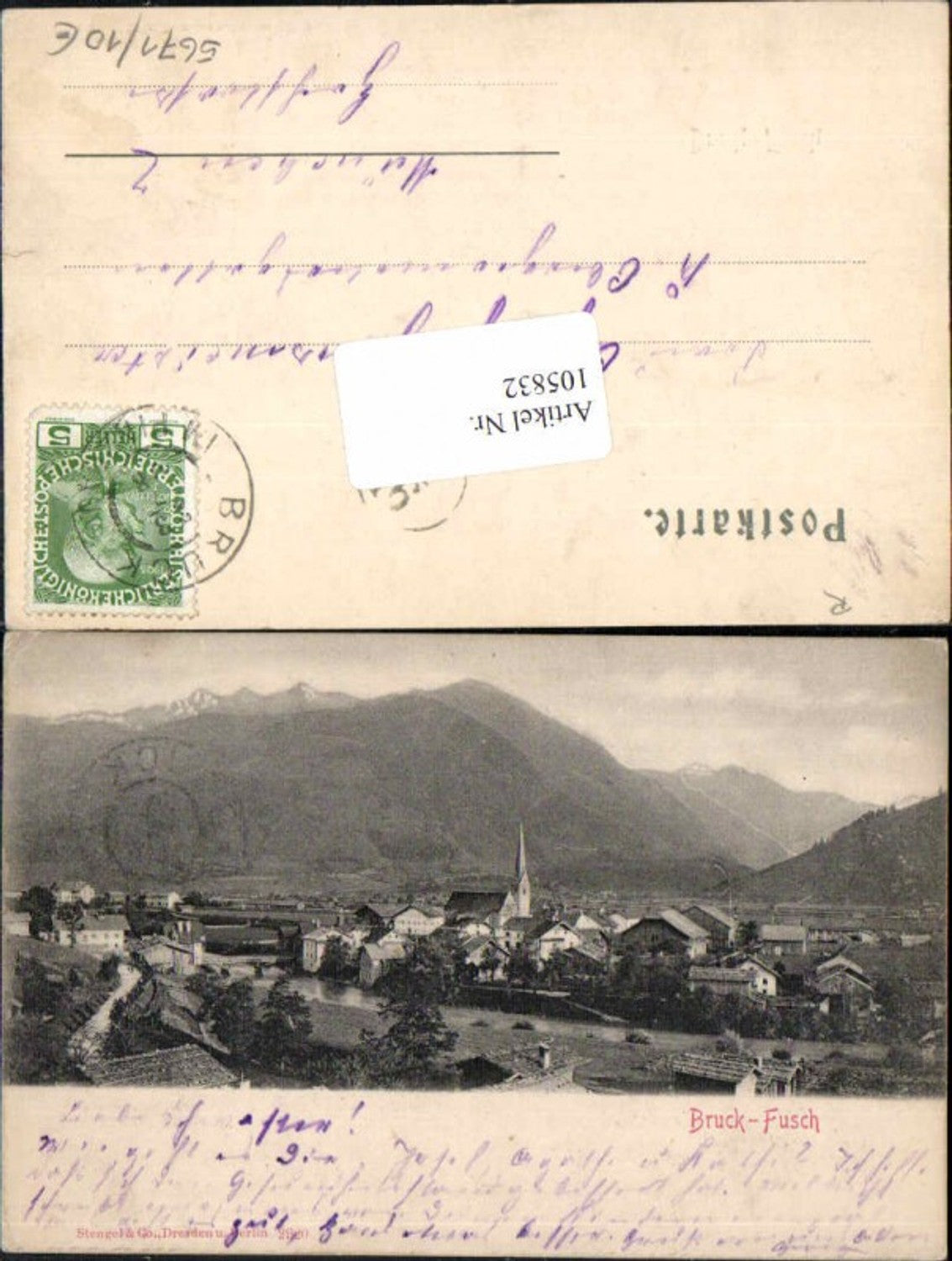 105832,Bruck Fusch a.d. Glocknerstrasse 1900