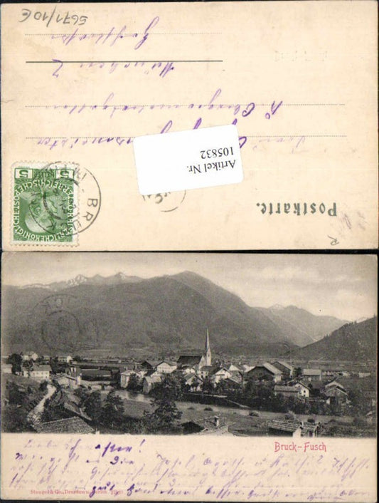 105832,Bruck Fusch a.d. Glocknerstrasse 1900