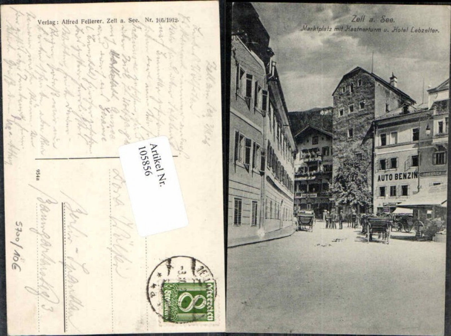 105856,Zell am See Marktplatz Hotel Lebzelter Kutsche