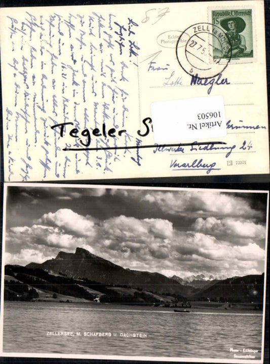 106503,Zellersee bei Zell am Moos 1935