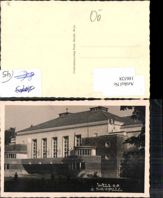 106528,Wels Turnhalle Partie 1930