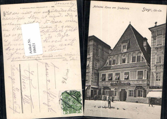 106621,Steyr Haus am Stadtplatz 1908