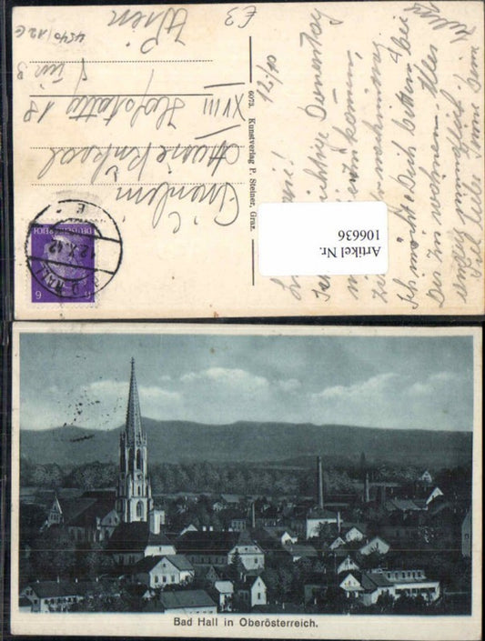 106636,Bad Hall bei Steyr Kirche Häuser