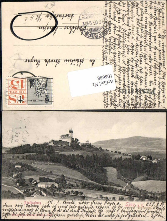 106688,Linz a.d. Donau Pöstlingberg um 1900