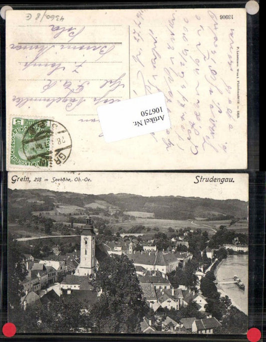 106750,Grein a.d. Donau Strudengau 1910