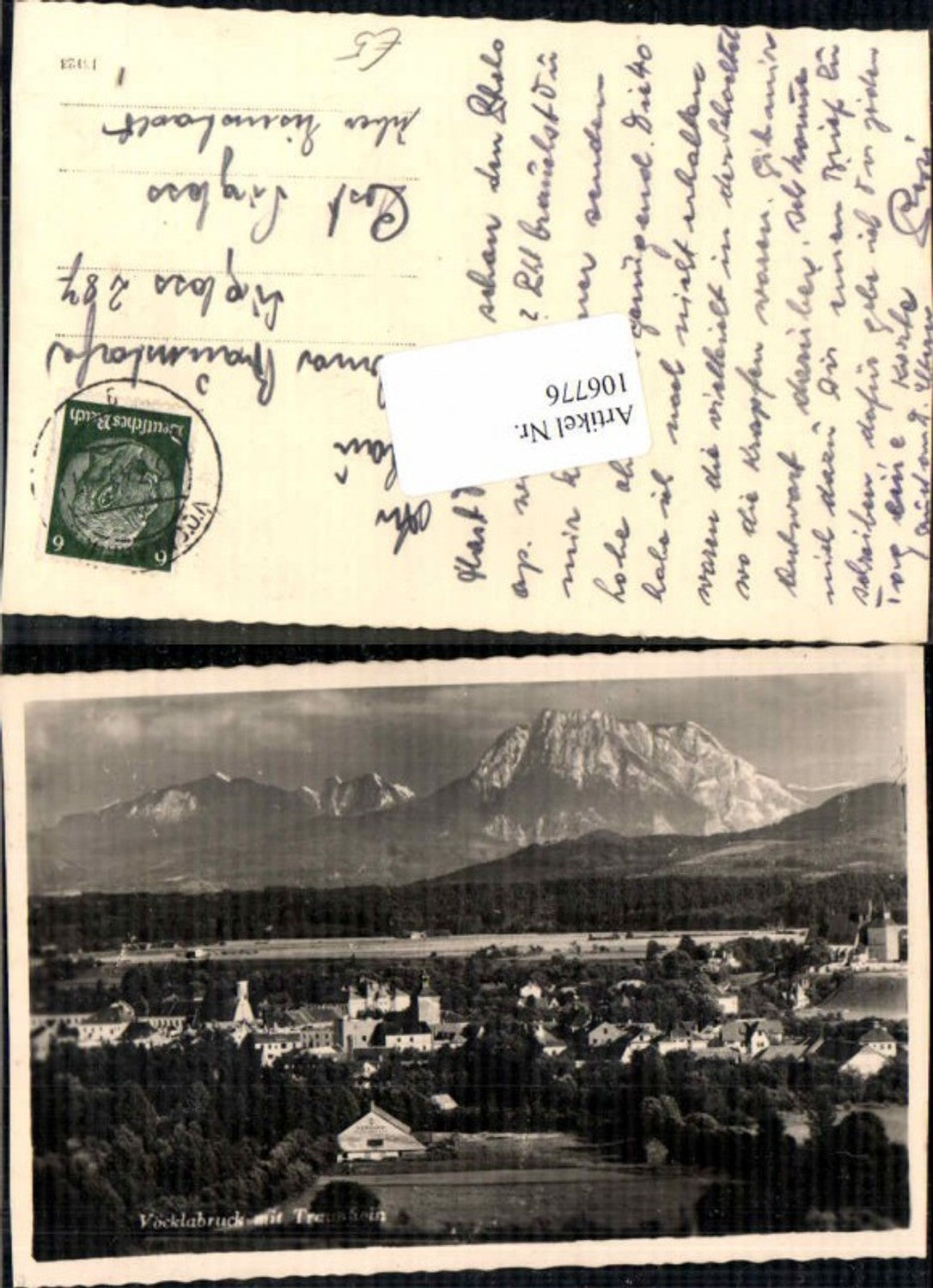 106776,Vöcklabruck m. Traunstein 1940