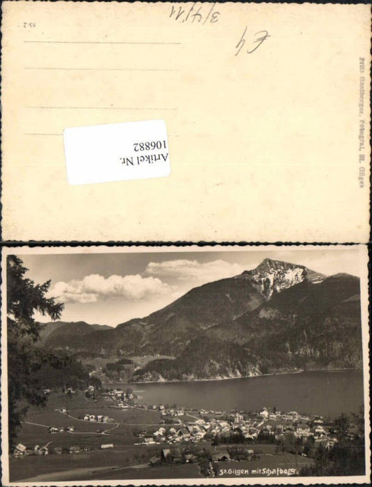 106882,St Gilgen m. Schafberg pub Gastberger Wolgangsee