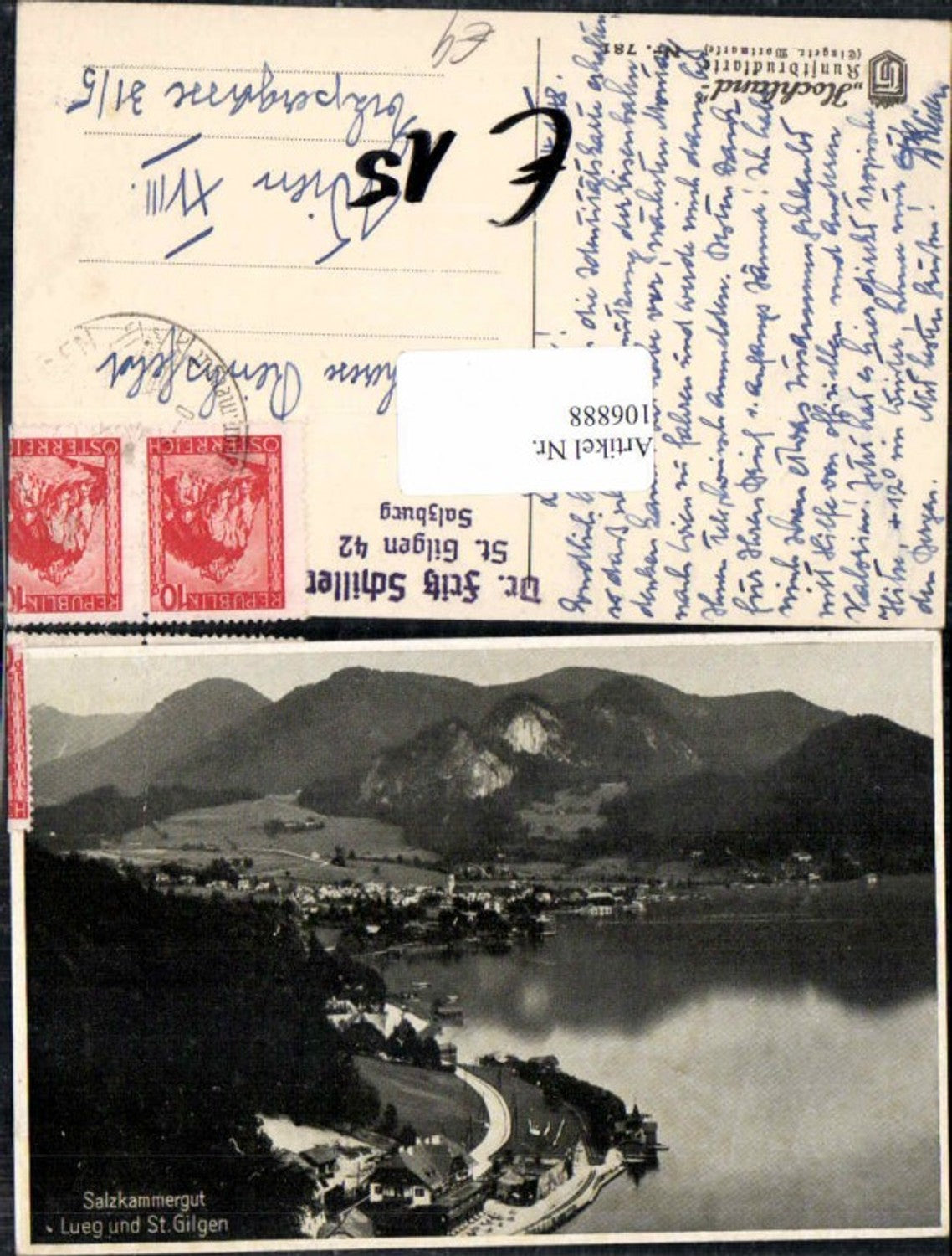 106888,Lueg bei St Gilgen am Abersee Salzkammergut