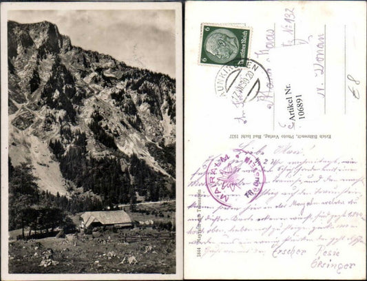 106891,Mayralm m. Traunstein b. Gmunden Traunkirchen 1939