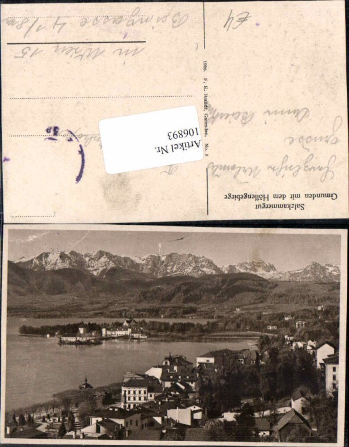 106893,Salzkammergut Gmunden am Traunsee pub Brandt 6