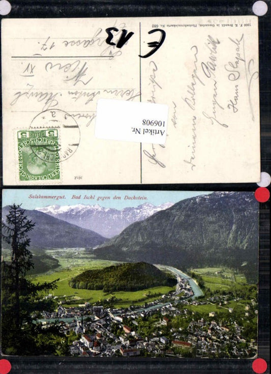 106908,Bad Ischl Salzkammergut pub Brandt 682