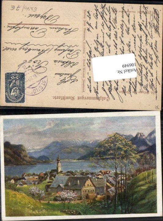 106949,Karl Haidenthaler St Gilgen am Abersee 1920