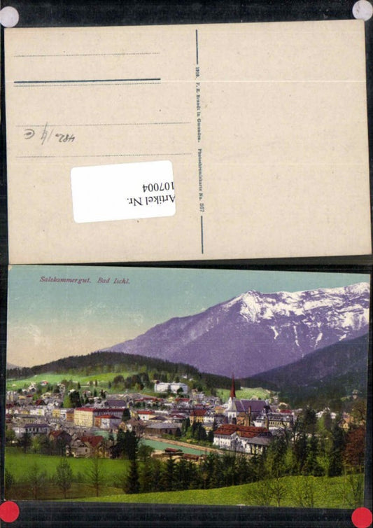 107004,Bad Ischl Salzkammergut Brandt 367