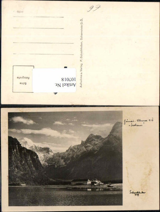 107018,Grünau im Almtal Almsee Gasthaus Seehaus pub Schachhuber 237